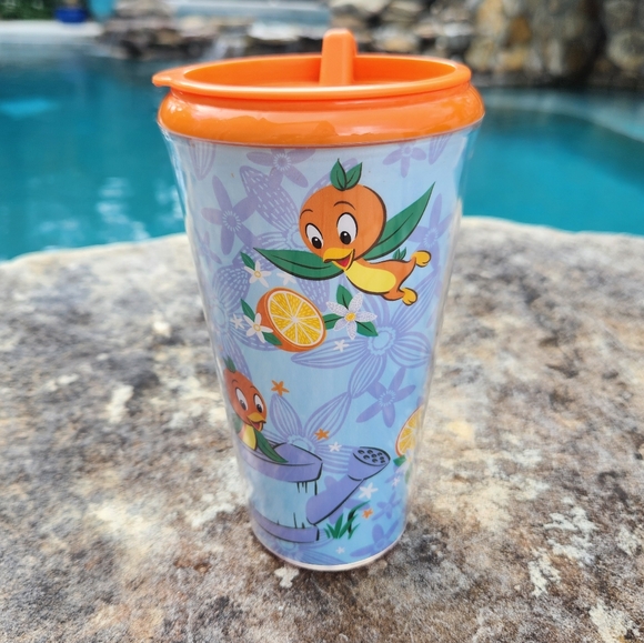 NWOT 2022 Orange Bird WDW EPCOT Egg-stravaganza Festival Prize Cup Tumbler - Picture 1 of 6
